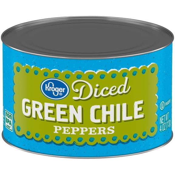 Kr Diced Green Chile Peppers 4.5 oz