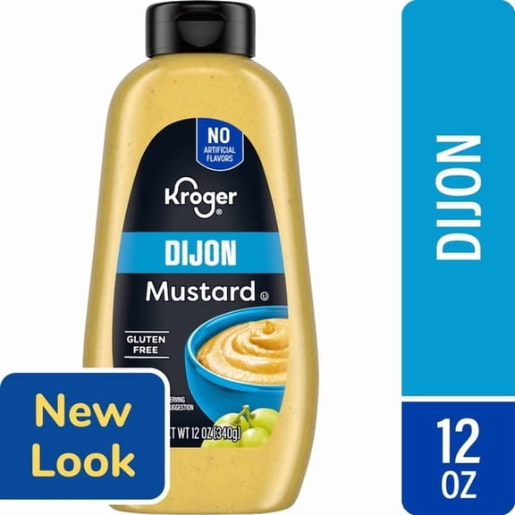Kr Dijon Mustard Squeezable 12 oz
