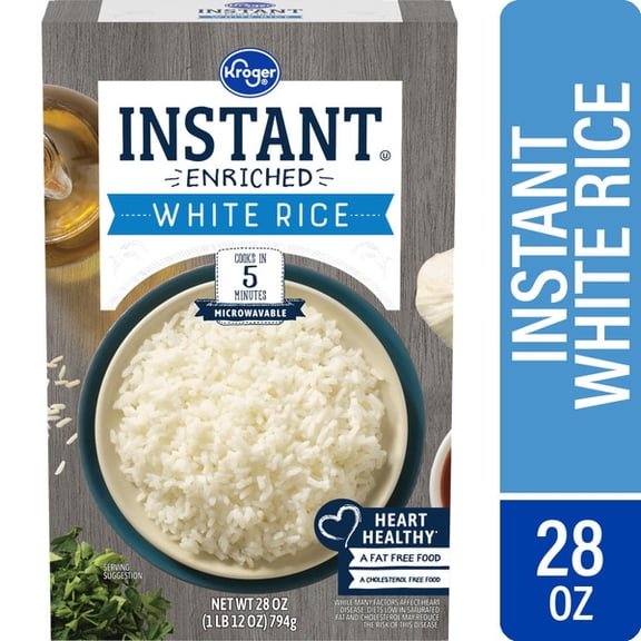 Kr Instant Enriched White Rice 28 oz