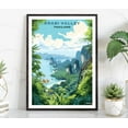 thumbnail image 1 of Krabi Valley Travel Print, Modern Wall Art European Prints, Prints Home Decor #1029, 16x24 UNFRAMED, 1 of 3