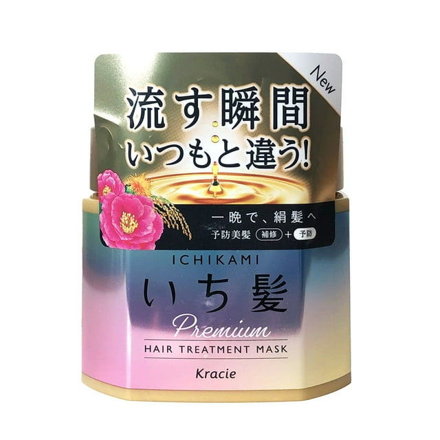 Kracie Ichikami Premium Wrapping Hair Treatment Mask 200g
