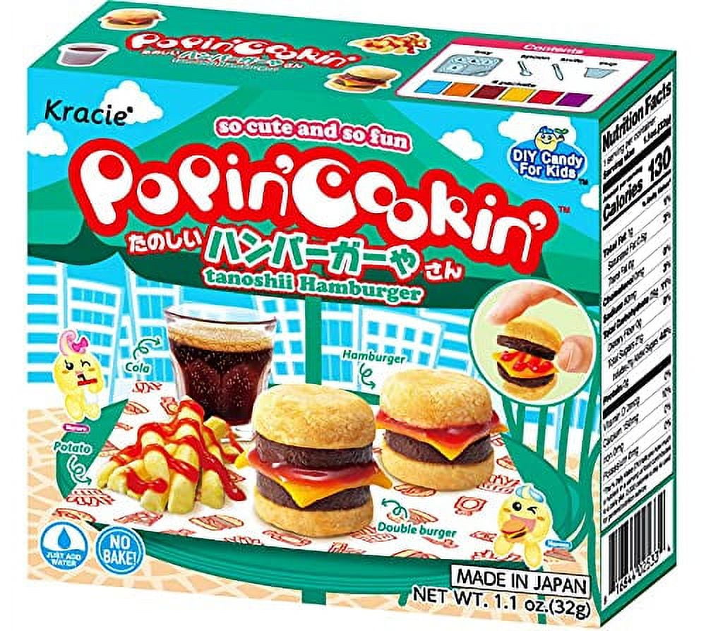 K-Munchies Kracie Popin Cookin Kits - 4 Pack Assorted Japanese Candy Making  Kit for Kids Bundle - DIY Ramen, Hamburger, Gummi Land, Sushi Candy Poppin