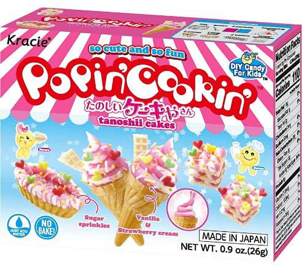Kracie Popin' Cookin' DIY Candy Kit - Assorted Variety (Tanoshii