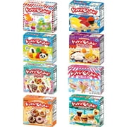Kracie Popin Cookin DIY Candy Making Kit Assorted Variety Set, Multiple Packs Pack of 8