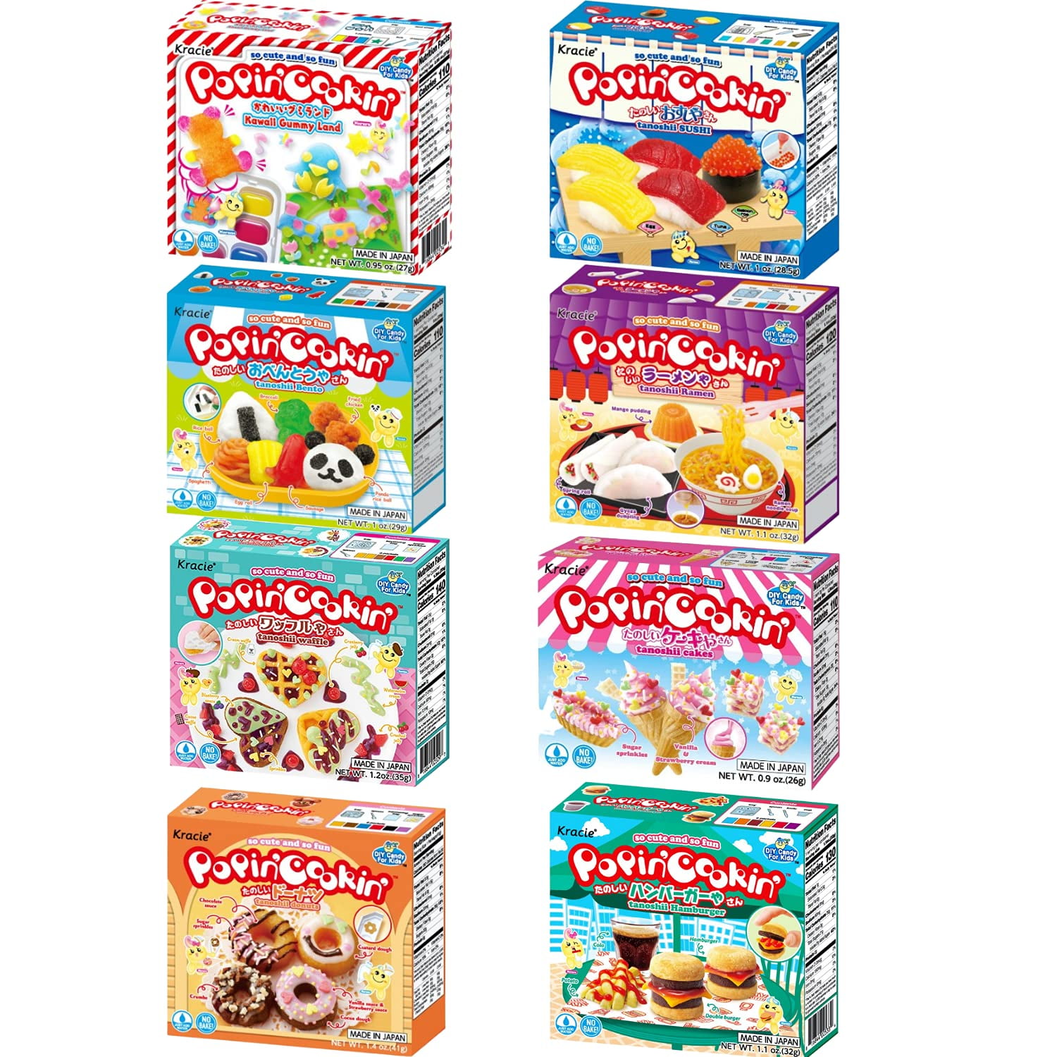 Kracie Popin Cookin DIY Candy Making Kit with English Instructions