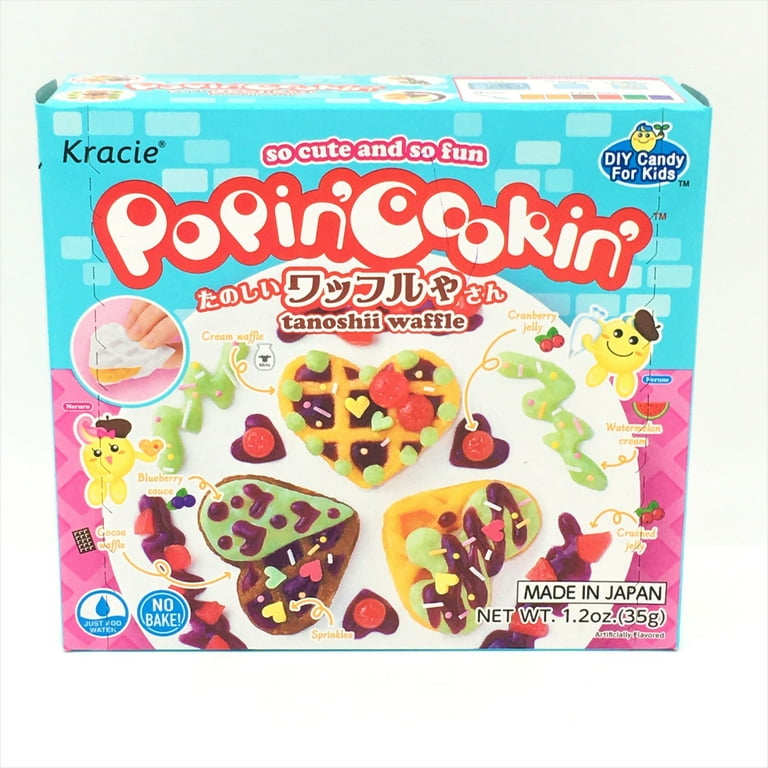 Kracie Popin' Cookin' Diy Japanese Candy Kit , Tanoshii Waffle