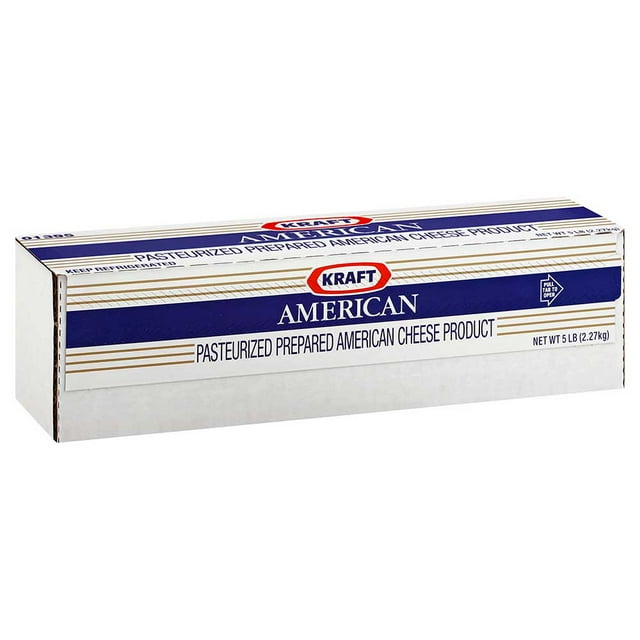 Kraft American Cheese Loaf, 5 Pound