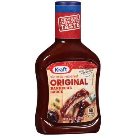Kraft, Bbq Sauces, 18Oz Bottle (Pack Of 3) (Choose Flavor Below) (Original) Packaging May Vary