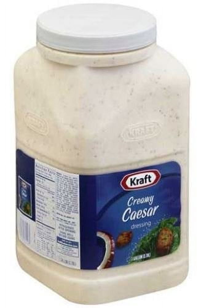 Kraft Brand Dressing Creamy Caesar Liquid, 128 Ounce
