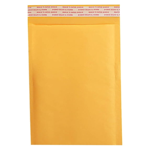 Kraft Bubble Bags - Self-Adhesive PE Foam Envelopes, for Shipping Cosmetics Fragile Items