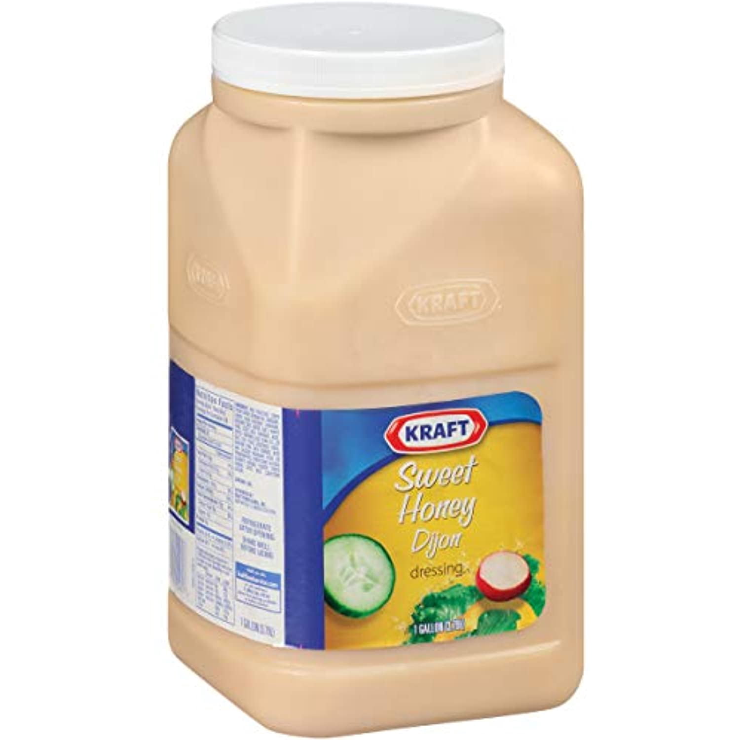 Kraft Bulk Sweet Honey Dijon Dressing, 128 Ounce Jug (Pack Of 4