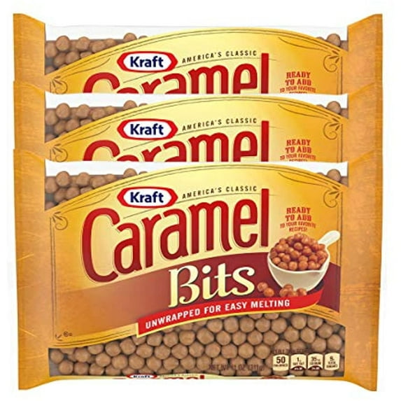 Kraft, Caramel Bits, 11Oz Bag (Pack Of 3) By Kraft