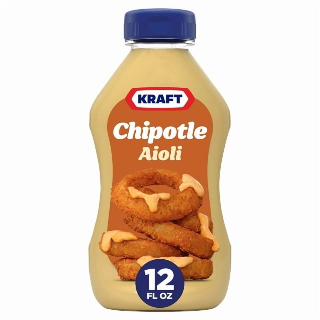 Kraft Chipotle Aioli, 12 fl oz Bottle(2 Packs)