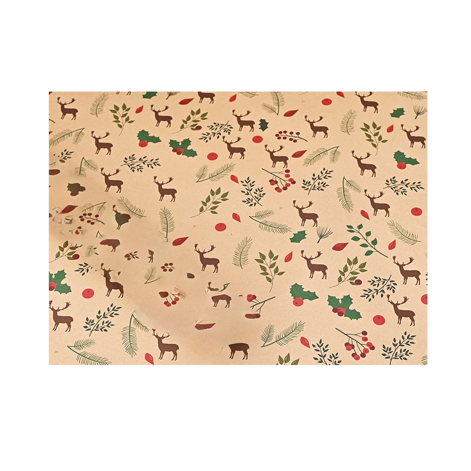 Kraft Christmas Wrapping Papernull