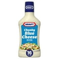 thumbnail image 1 of Kraft Chunky Blue Cheese Salad Dressing 16 fl oz Bottle (Pack of 4), 1 of 5
