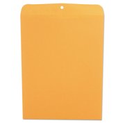 Universal Kraft Clasp Envelope, #110, Cheese Blade Flap, Clasp/Gummed Closure, 12 x 15.5, Brown Kraft, 100/Box -UNV35270