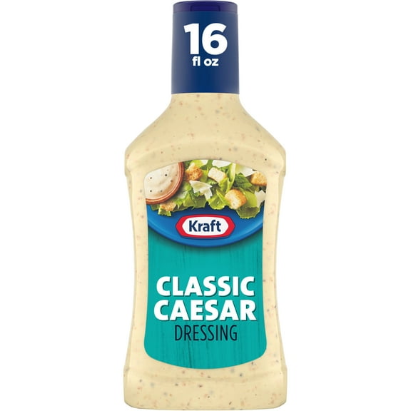 Kraft Classic Caesar Dressing, 16 fl oz Bottle