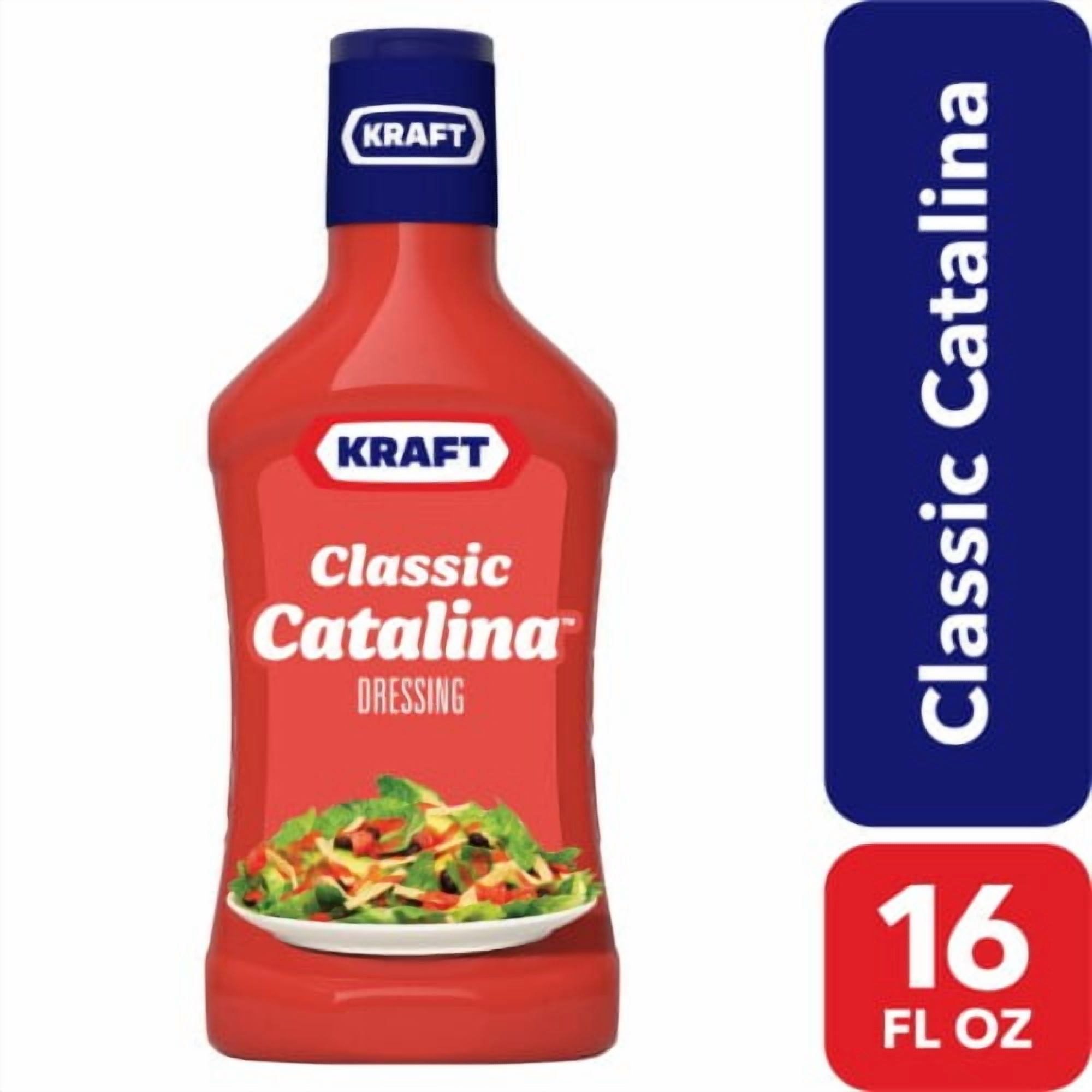 Kraft Classic Catalina French Salad Dressing 16 fl oz Packaging May Vary -  Walmart.com
