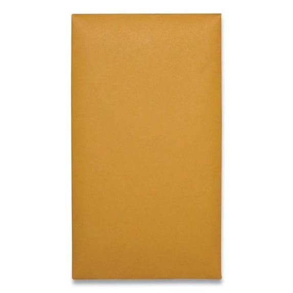 "Kraft Coin And Small Parts Envelope, #6, Square Flap, Clasp/gummed Closure, 3.38 X 6, Brown Kraft, 100/box | Bundle of 2 Boxes"