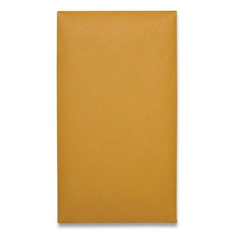 Kraft Coin and Small Parts Envelope, #6, Square Flap, Clasp/Gummed Closure, 3.38 x 6, Brown Kraft, 100/Box Kraft Coin and Small Parts Envelope, #6, Square Flap, Clasp/Gummed Closure, 3.38 x 6, Brown Kraft, 100/Box