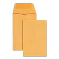 thumbnail image 1 of Kraft Coin Envelope, #1, Round Flap, Gummed Closure, 2.25 X 3.5, Light Brown Kraft, 250/box | Bundle of 5 Boxes, 1 of 1