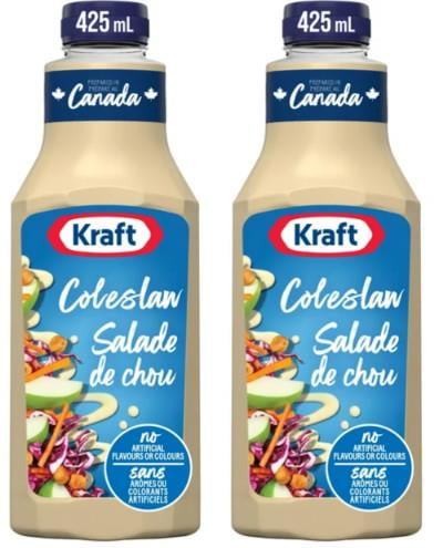 Kraft Coleslaw Dressing, 425ml (2 Pack)