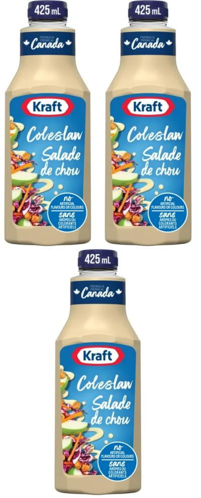 Kraft Coleslaw Dressing, 425ml (3 Pack)