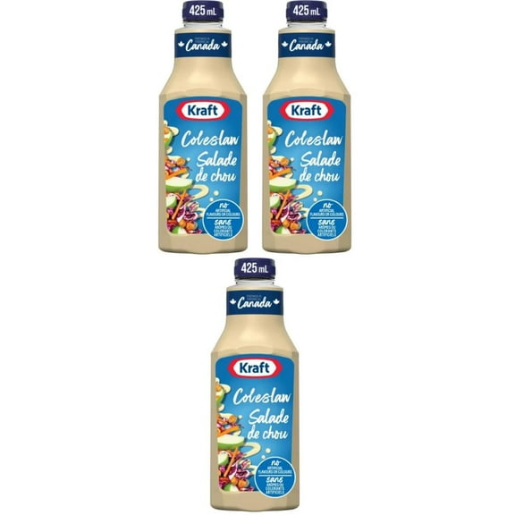 Kraft Coleslaw Dressing, 425ml (3 Pack)
