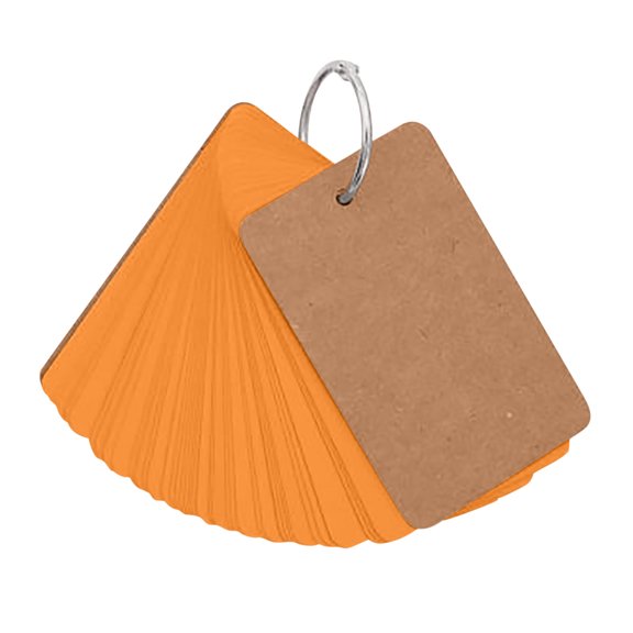 Kraft Cover Travel Notepad With Rings
