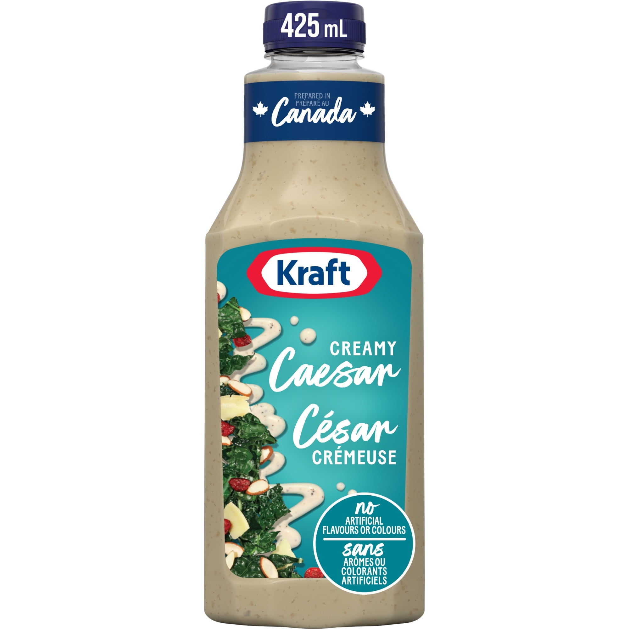 Kraft Creamy Caesar Dressing 425ml/14.4 oz., Bottle