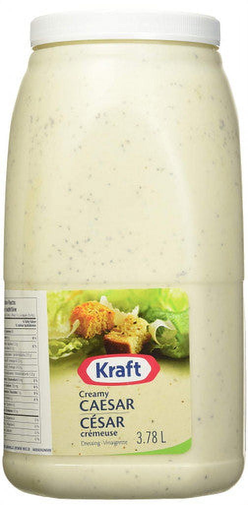 Kraft Creamy Caesar Dressing Jugs, (3.78L/1 Gallon per Jug) (Pack of 2