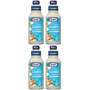 Kraft Creamy Cucumber Salad Dressing, 425ml (4 Pack)
