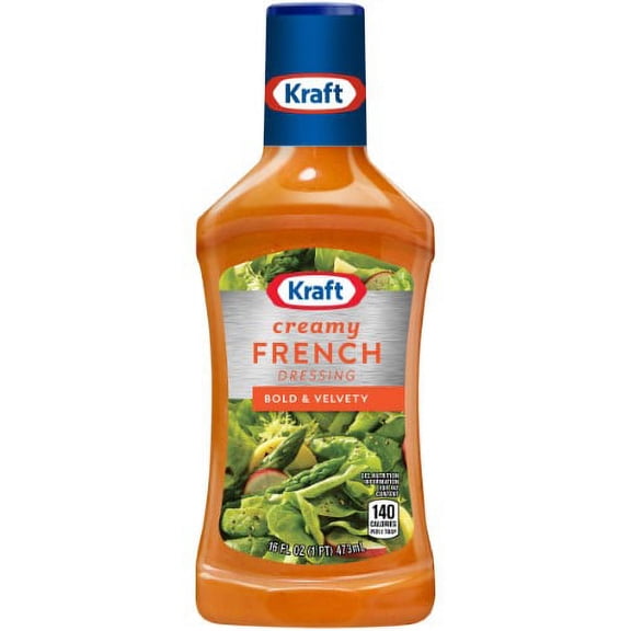 Kraft Creamy French Dressing (Pack of 18)