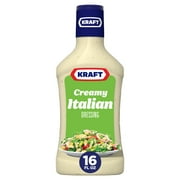 Kraft Creamy Italian Dressing, 16 fl oz Bottle