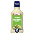 thumbnail image 1 of Kraft Creamy Italian Dressing, 16 fl oz Bottle, Pack of 4, 1 of 9