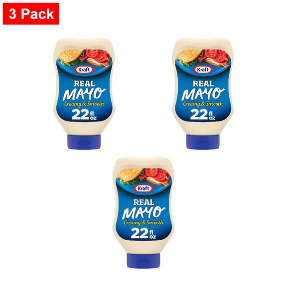 Kraft Creamy & Smooth Mayo 22 fo - 3 Pack