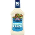 thumbnail image 1 of Kraft Cucumber Ranch Salad Dressing, 16 fl oz Bottle, 1 of 16