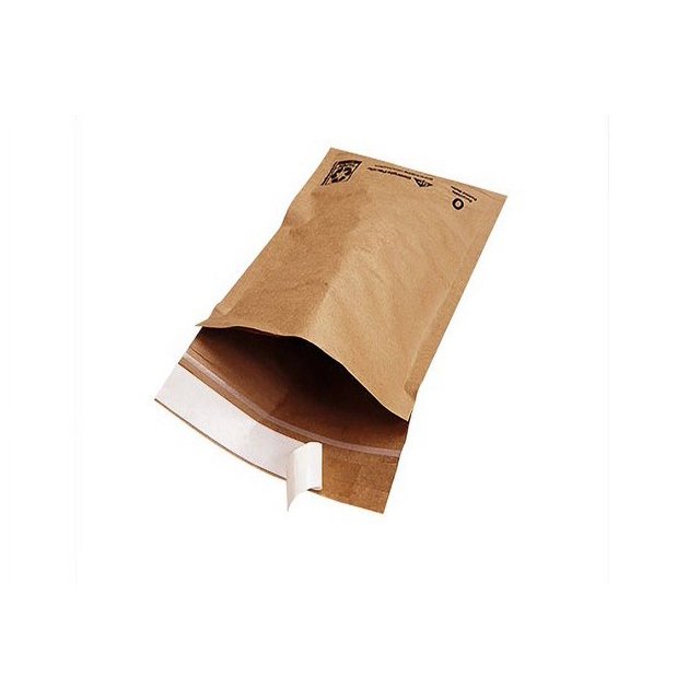 Kraft Curbside Recyclable Paper Padded Mailers 12 x 9", 100/Case