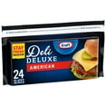 thumbnail image 1 of Kraft Deli Deluxe American Cheese Slices, 16 oz Pack, 24 Slices, 1 of 14