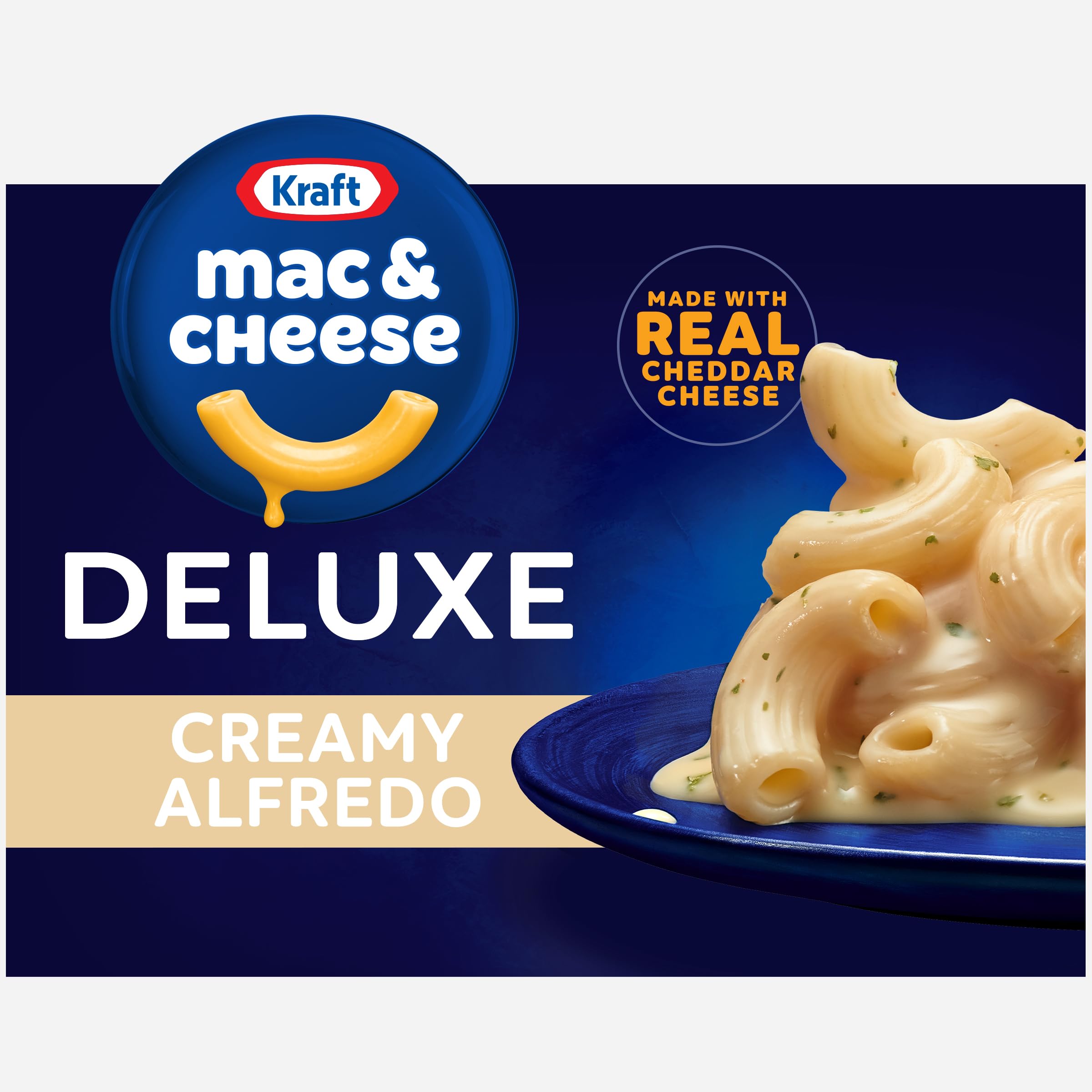 Kraft Deluxe Creamy Alfredo Macaroni & Cheese Dinner (11.9 Oz Box)