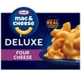 thumbnail image 1 of Kraft Deluxe Mac and Cheese, 1 Box, for Easy Dinner or Dinner Sides, Four Cheese, No Artificial Dyes or Flavors, 14 oz, 1 of 16