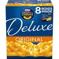 thumbnail image 1 of Kraft Deluxe Original Cheddar Macaroni & Cheese Dinner, 8 ct Pack, 14 oz Boxes, 1 of 14