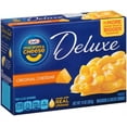 thumbnail image 1 of Kraft Deluxe Original Cheddar Macaroni & Cheese Dinner (Pack of 2), 1 of 1