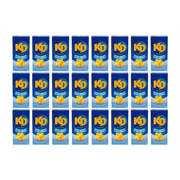 Kraft Dinner Extra Creamy Macaroni & Cheese, 200g/7.1 oz, 24pk