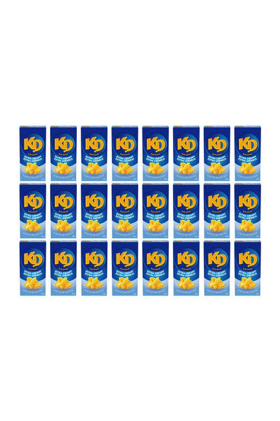 Kraft Dinner Extra Creamy Macaroni & Cheese, 200g/7.1 oz, 24pk
