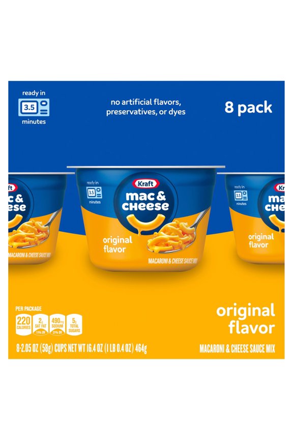 Easy Mac & Cheese 8pk Original Cups 16.4 oz