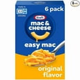 thumbnail image 1 of Kraft Easy Mac Original Mac & Cheese Macaroni and Cheese Dinner, 6 ct Packet ( Pack of 2 ), 1 of 1