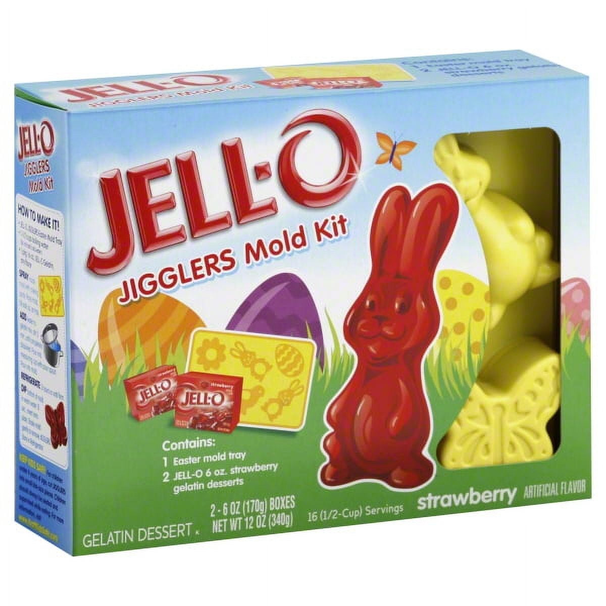 New Jell-o Jello Minions 2015 Jigglers Mold Kit - Lemon & Berry
