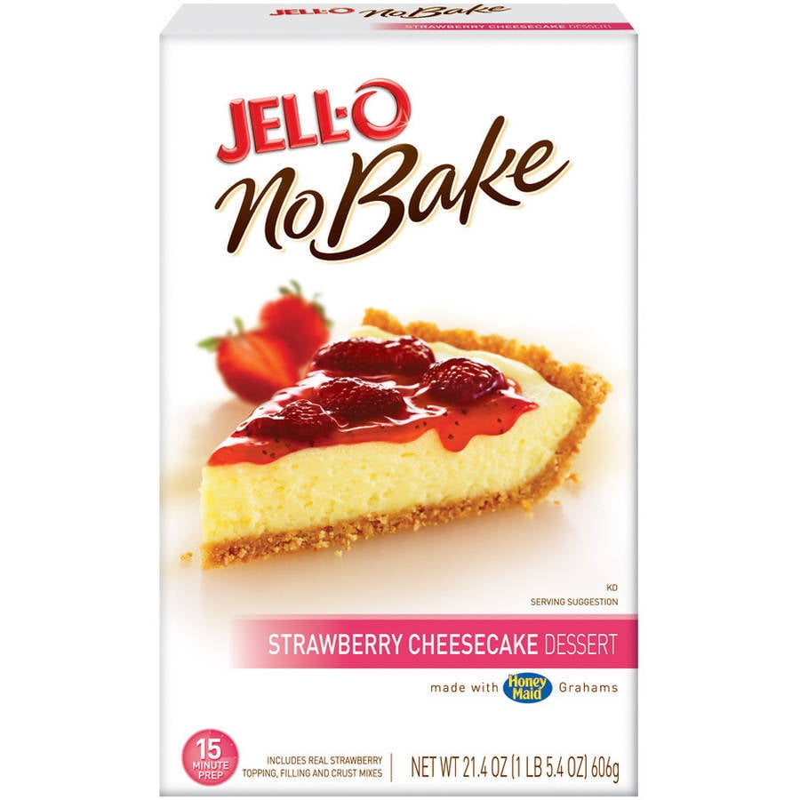 Kraft Foods Jello Strawberry Fruit Cheesecake