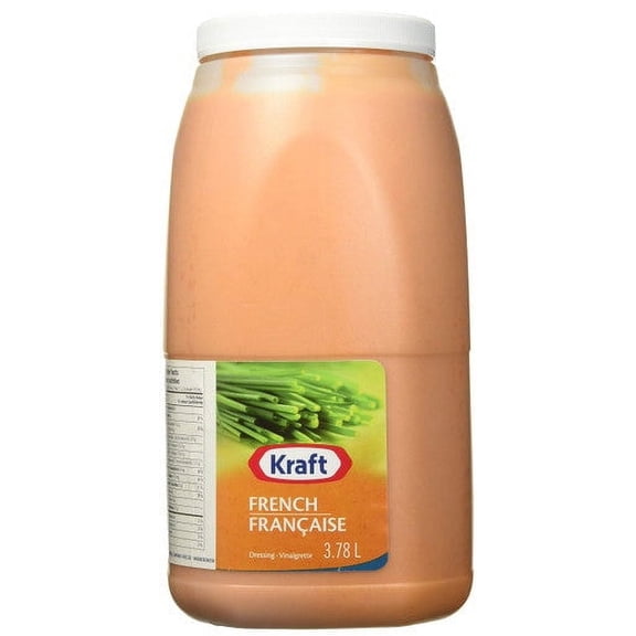 Kraft French Salad Dressing, 3.78L/1 Gallon per jug (2pk), {Imported from Canada}